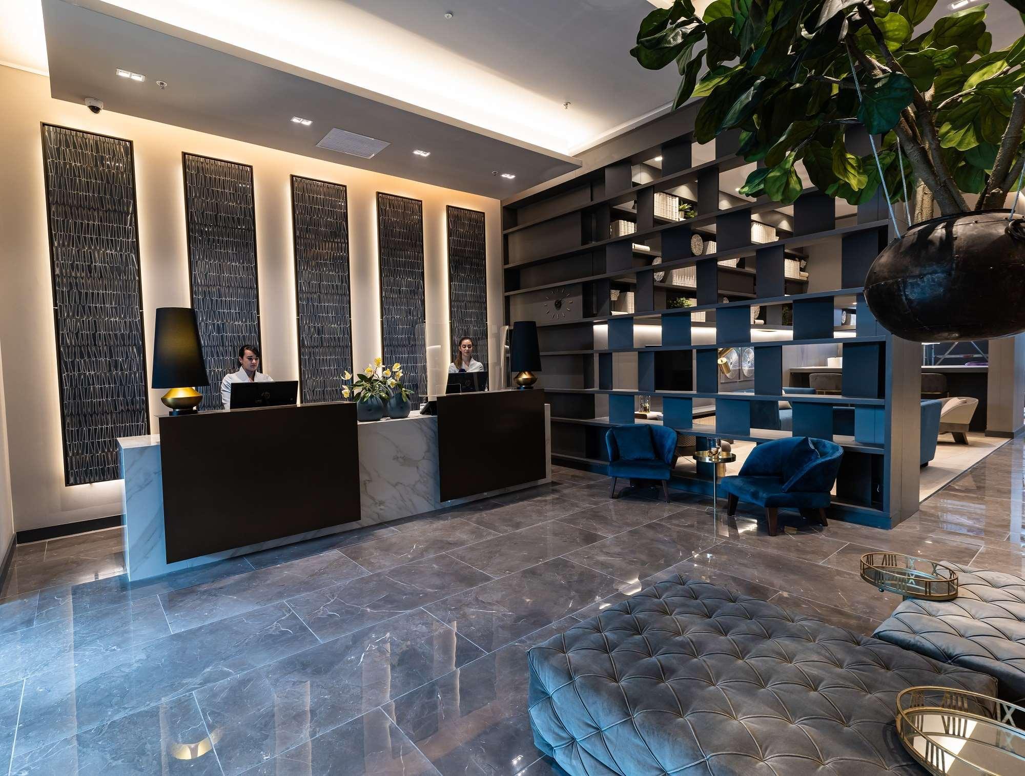 Hotel York Luxury Suites Medellin By Preferred Exteriér fotografie The lobby of the hotel