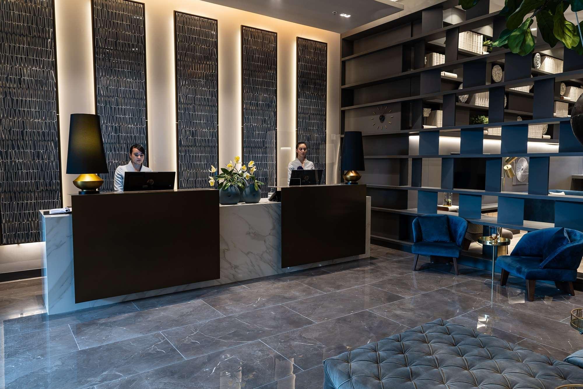 Hotel York Luxury Suites Medellin By Preferred Exteriér fotografie The lobby of the hotel