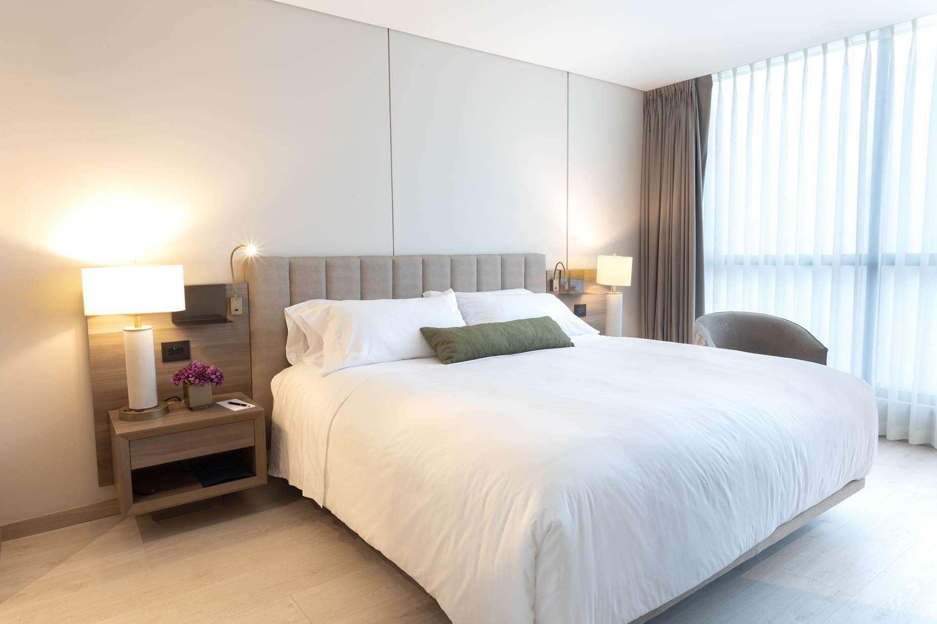 Hotel York Luxury Suites Medellin By Preferred Exteriér fotografie A bedroom at the hotel