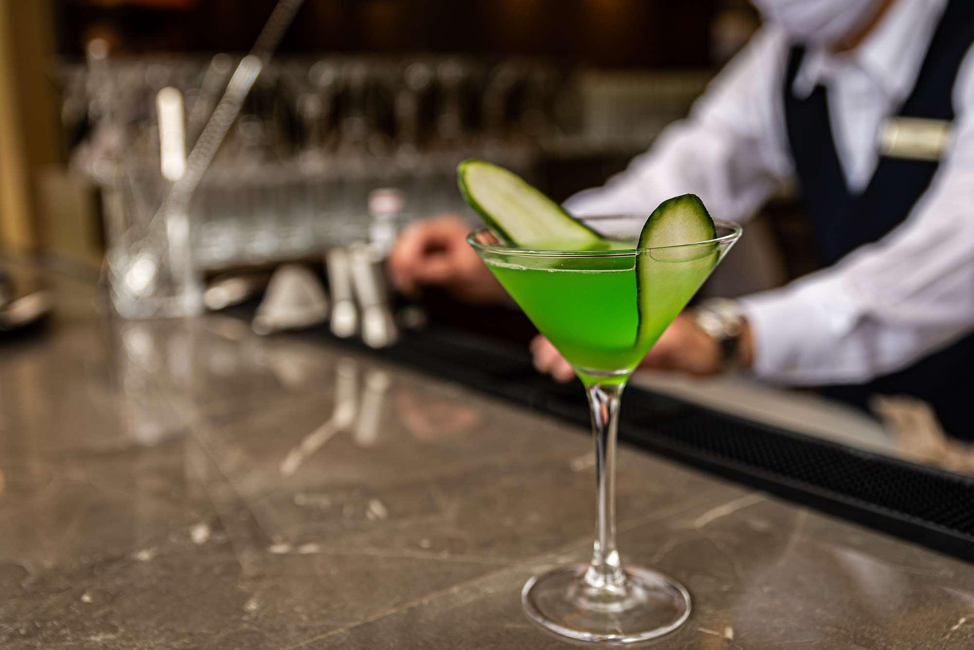 Hotel York Luxury Suites Medellin By Preferred Exteriér fotografie A green cocktail