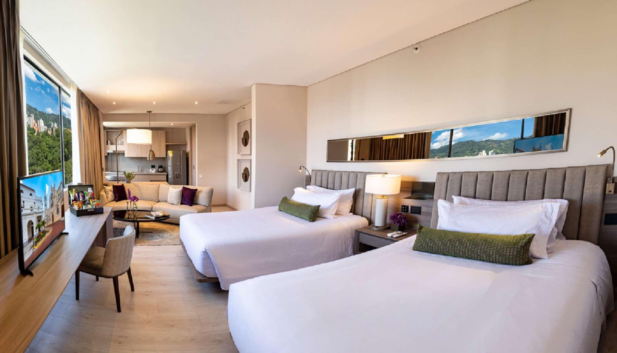 Hotel York Luxury Suites Medellin By Preferred Exteriér fotografie Deluxe Room