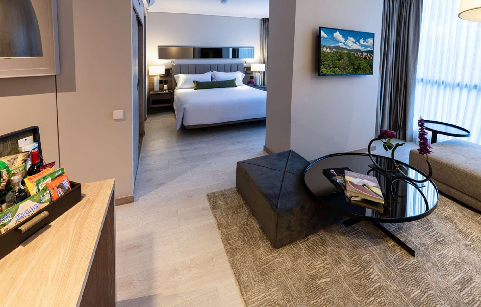Hotel York Luxury Suites Medellin By Preferred Exteriér fotografie A suite at the hotel