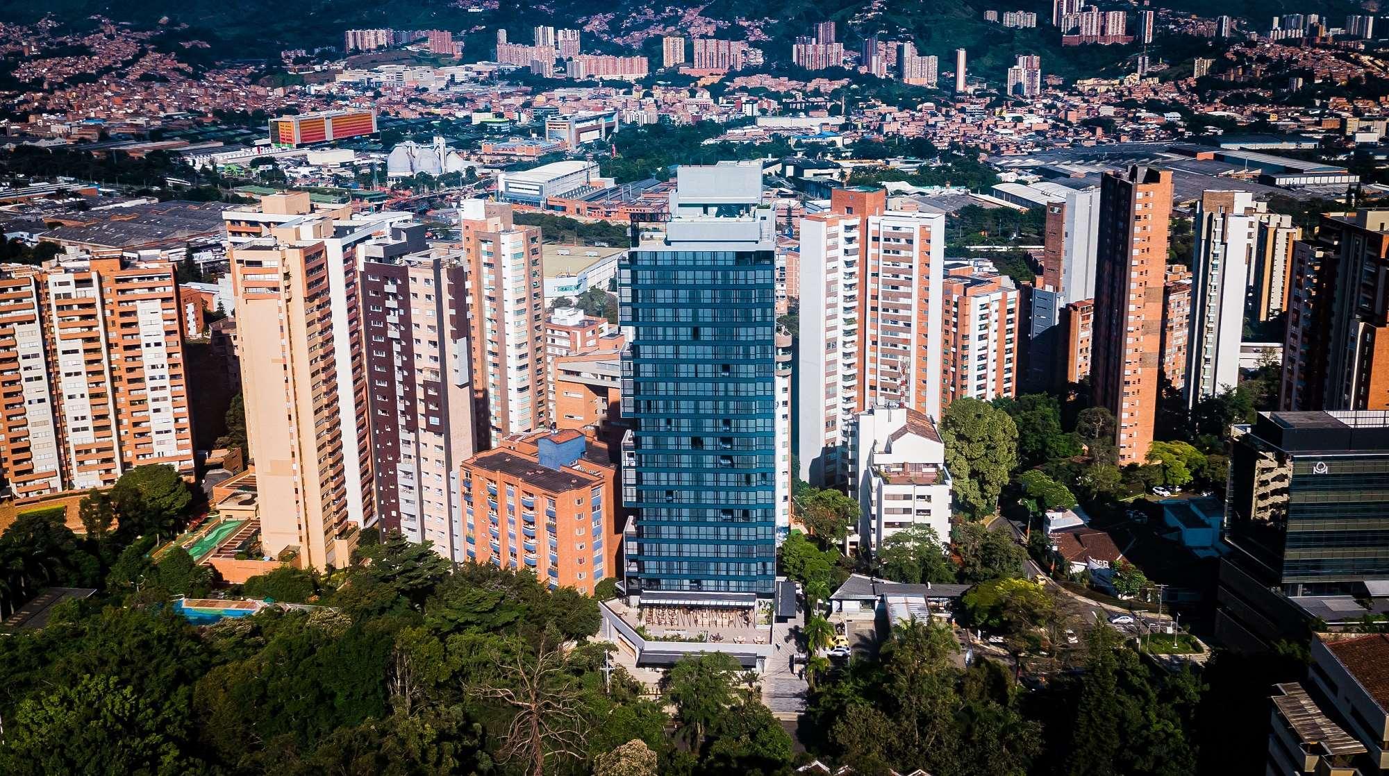 Hotel York Luxury Suites Medellin By Preferred Exteriér fotografie Residential buildings in Sabaneta