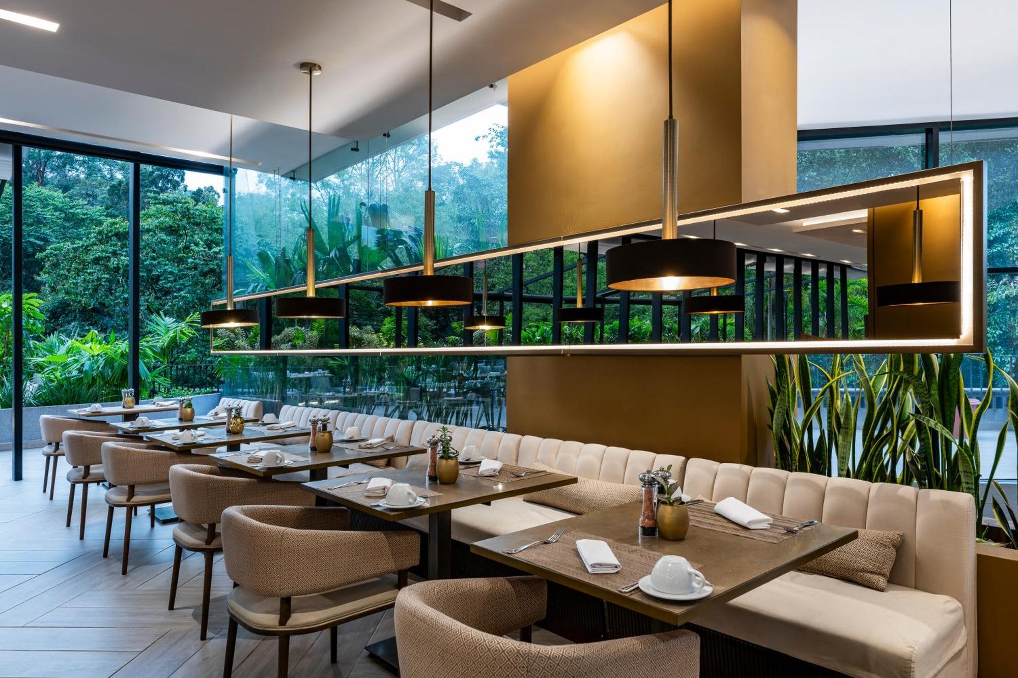 Hotel York Luxury Suites Medellin By Preferred Exteriér fotografie Restaurant